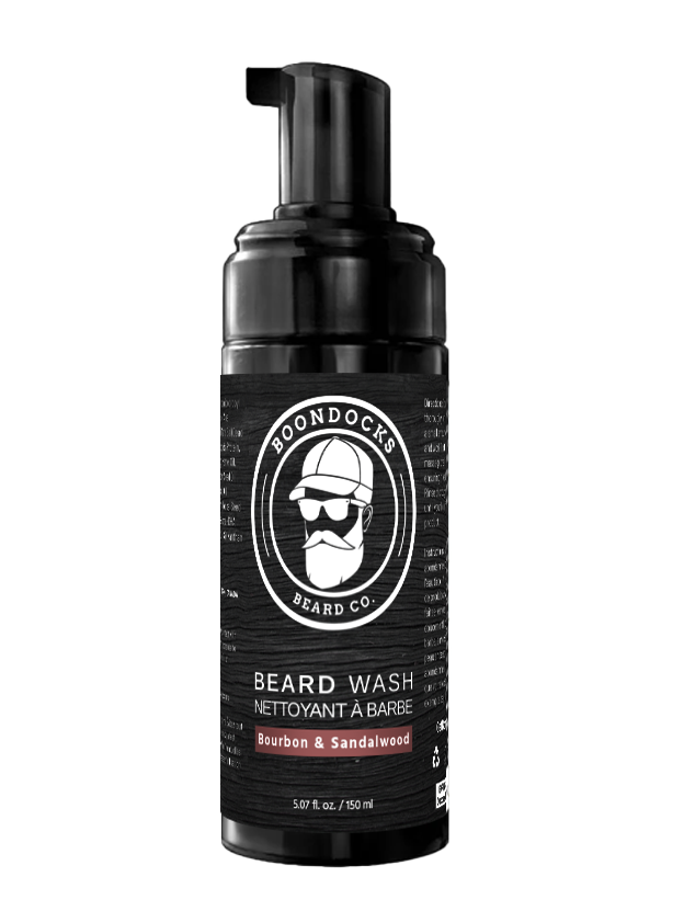 Boondocks foaming beard and face wash