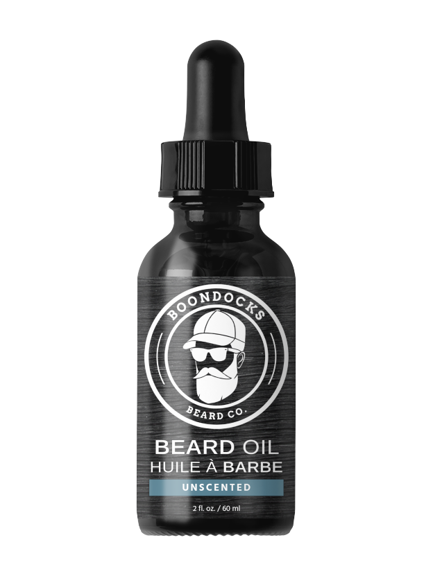 Boondocks Unscented Beard Oil bottle