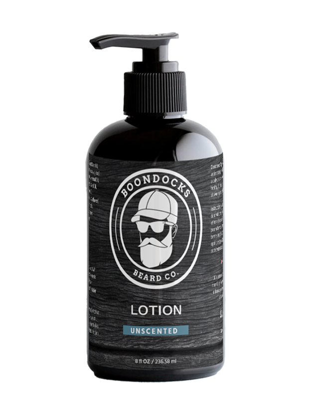 Boondocks unscented face and body lotion pump